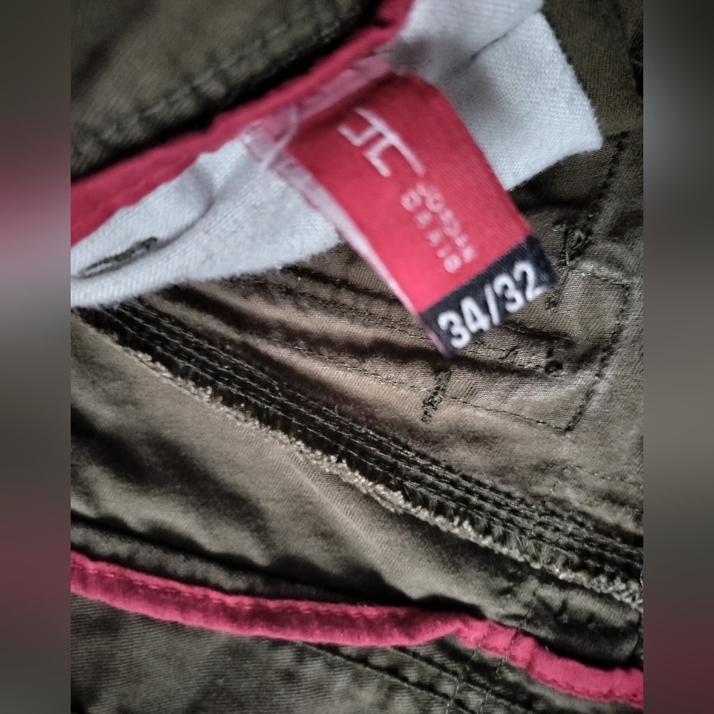 Jordan Craig Army Green Cargo Pants 34/32 - Picture 9 of 9